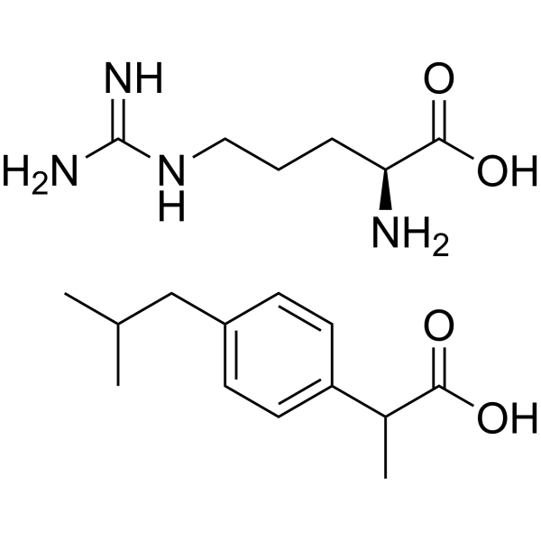 Ibuprofen arginine 57469-82-6
